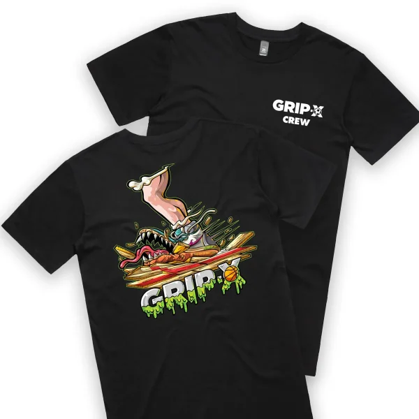 GRIP-X CREW "GRIP MONSTER" LIMITED EDITION T-SHIRT - Image 2